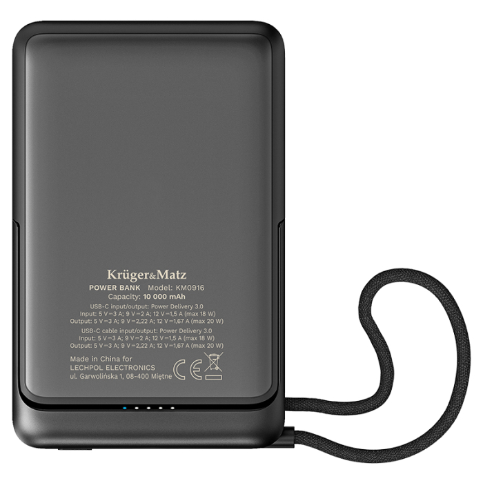 POWER BANK SOLAR 10000 MAH LI-POL CERTIFIED CCC ASIA KM [13]