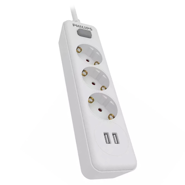 PRELUNGITOR 3 PRIZE 2M 2 X USB PHILIPS [2]