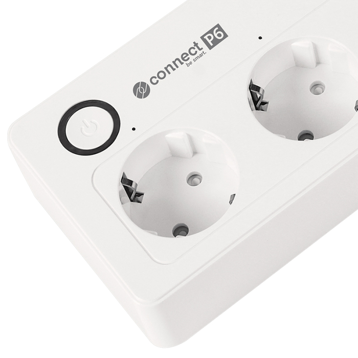 PRELUNGITOR SMART 4 PRIZE SCHUKO 4 USB CONNECT P6 TUYA [6]
