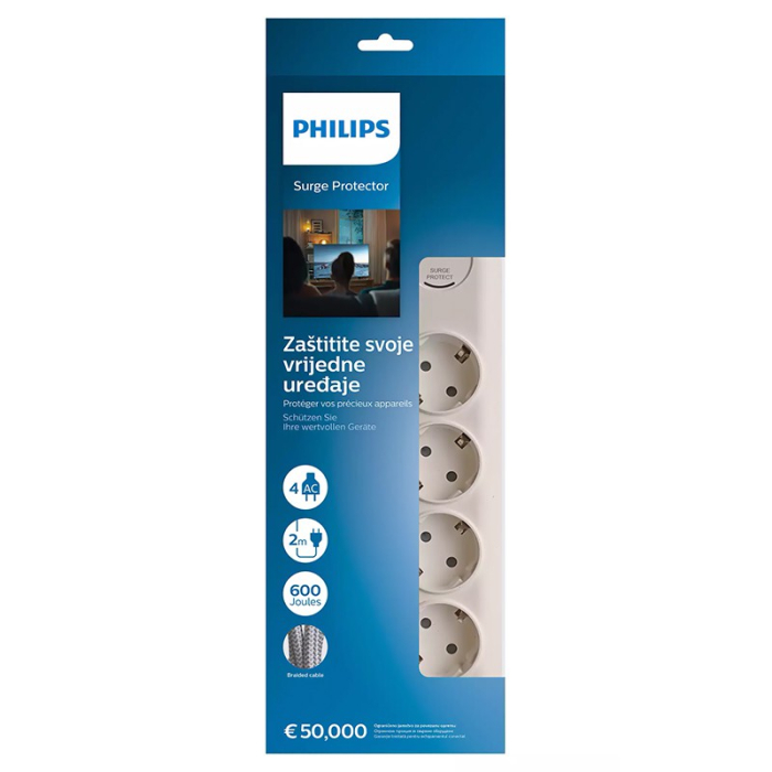 PRELUNGITOR SURGE PROTECTOR 4 PRIZE 2M PHILIPS [3]