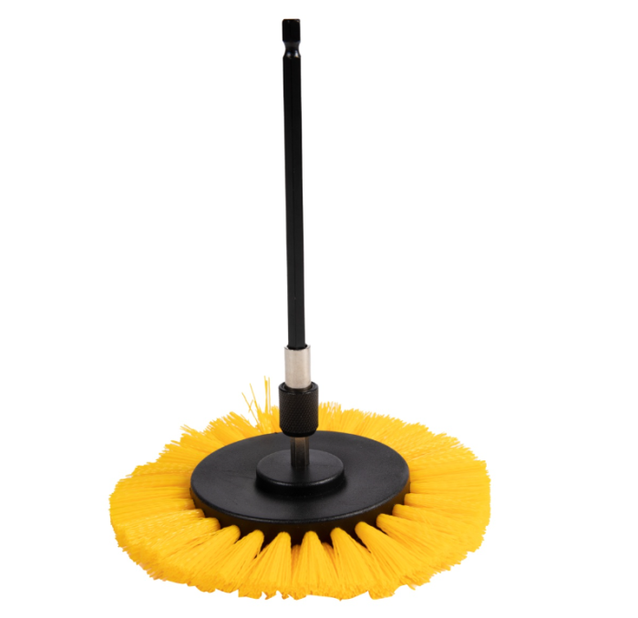 Set 4 perii curatat cu tija/adaptor pentru bormasini [4]