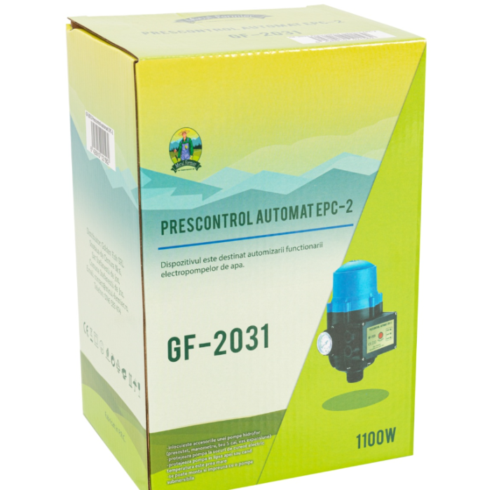 Prescontrol automat Micul Fermier racord 1" presiune maxima 10bar, cu manometru [2]