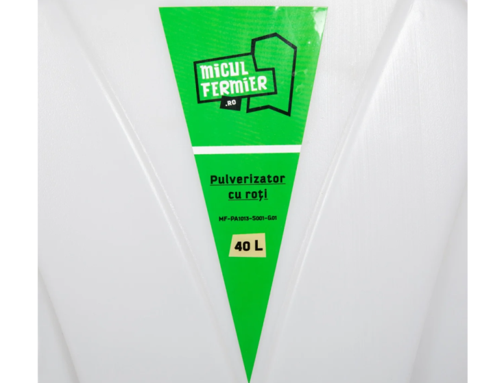 Pulverizator cu acumulator Micul Fermier, volum 40 litri, cu roti [4]