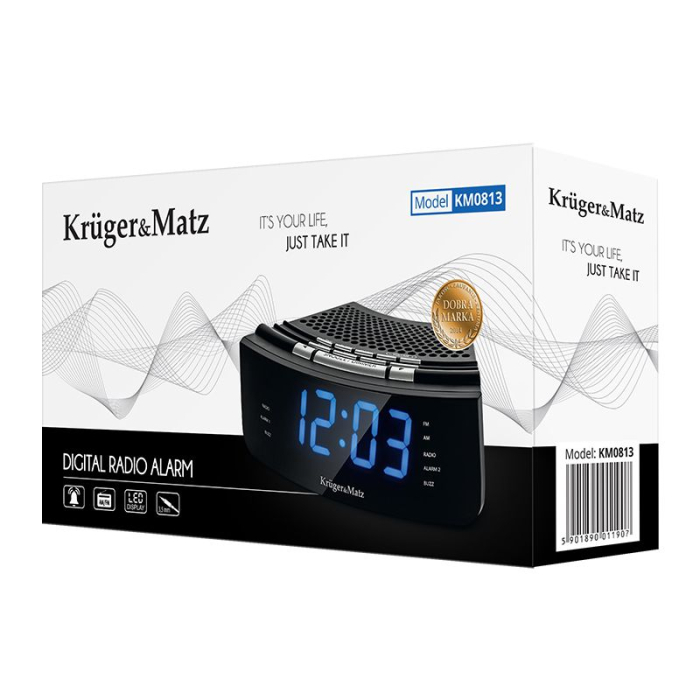 RADIO CU CEAS DUAL ALARM KRUGER&MATZ [3]
