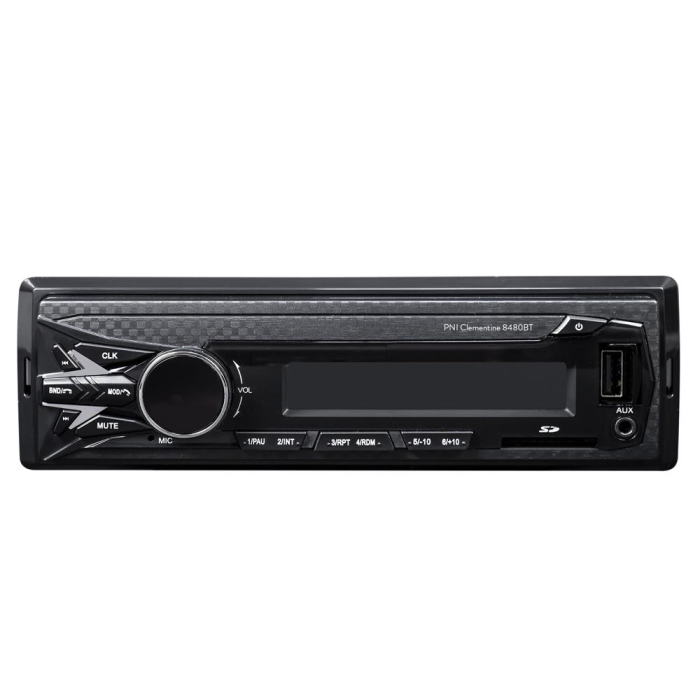 RADIO MP3 PLAYER AUTO DAB SI RDS PNI CLEMENTINE 8480BT 4X45W, 12/24V, CU SD, USB, AUX, RCA, BLUETOOTH SI USB 1.5A [4]