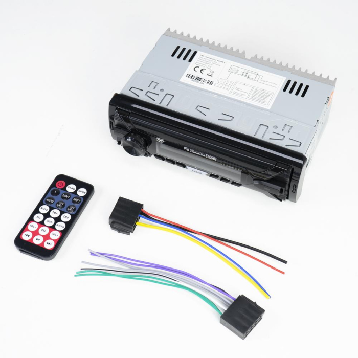 RADIO MP3 PLAYER AUTO PNI CLEMENTINE 8550BT, FATA DETASABILA, 4X45W, 12V, 1 DIN, CU SD, USB, AUX, RCA [2]