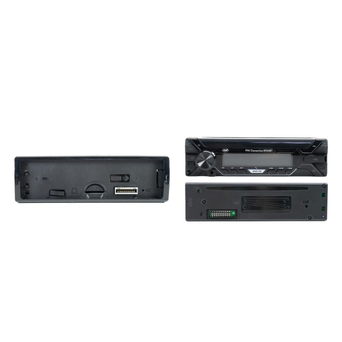 RADIO MP3 PLAYER AUTO PNI CLEMENTINE 8550BT, FATA DETASABILA, 4X45W, 12V, 1 DIN, CU SD, USB, AUX, RCA [10]