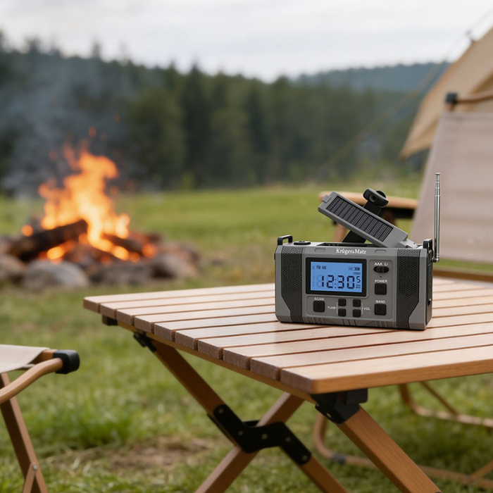RADIO MULTIFUNCTIONAL SOLAR 10000MAH KRUGER&MA [3]