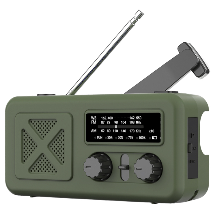 RADIO MULTIFUNCTIONAL SOLAR 2000MAH KRUGER&MA [6]