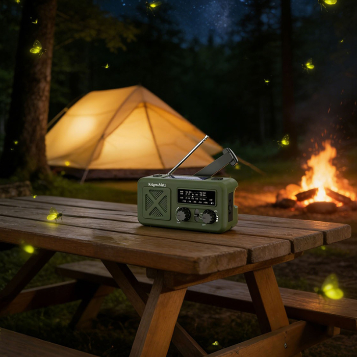 RADIO MULTIFUNCTIONAL SOLAR 2000MAH KRUGER&MA [4]