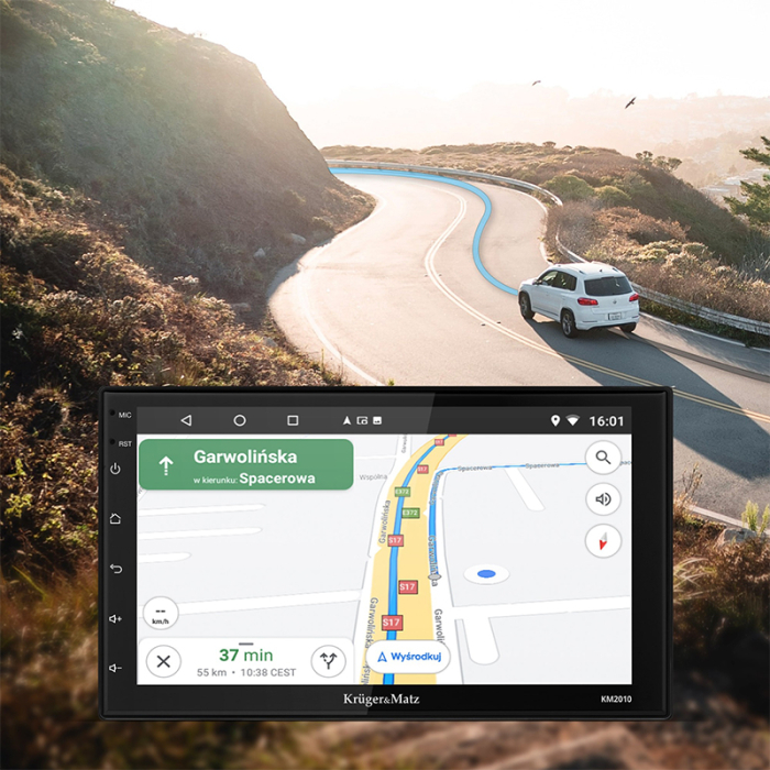 RADIO PLAYER 2 DIN CARPLAY/ANDROID AUTO KRUGER&MATZ [14]