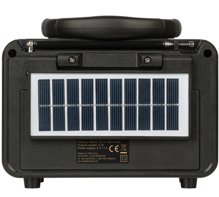 RADIO PORTABIL ANALOG INCARCARE SOLARA KRUGER&MATZ [2]