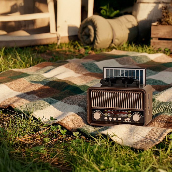 RADIO PORTABIL ANALOG INCARCARE SOLARA KRUGER&MATZ [8]