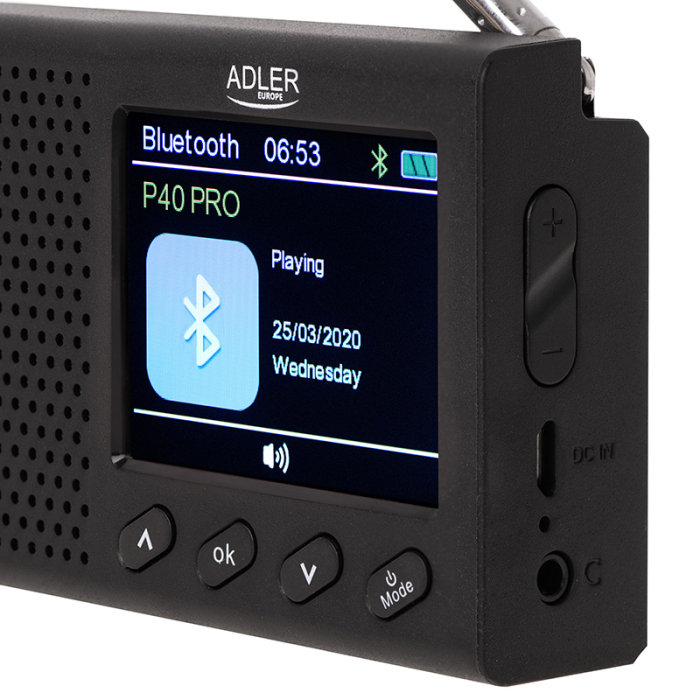 RADIO PORTABIL CU CEAS AD 1198 ADLER [11]