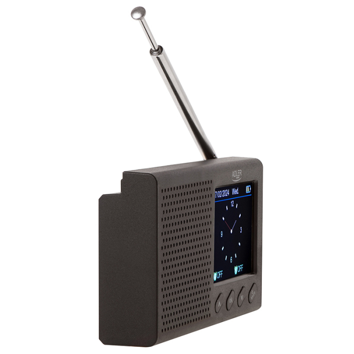 RADIO PORTABIL CU CEAS AD 1198 ADLER [9]