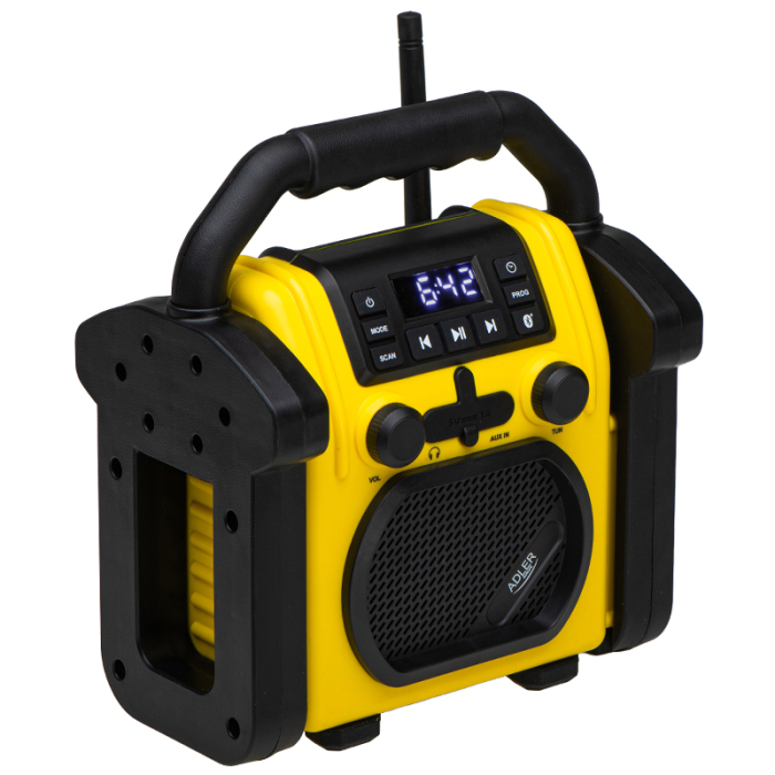 RADIO PORTABIL IPX54 BT, AUX AD 1911 ADLER [5]