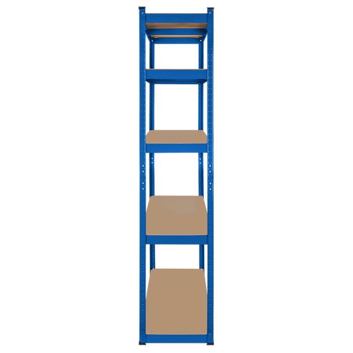 RAFT METALIC 5 POLITE 750K MDF 180X90X40 ALBASTRU REBEL [5]