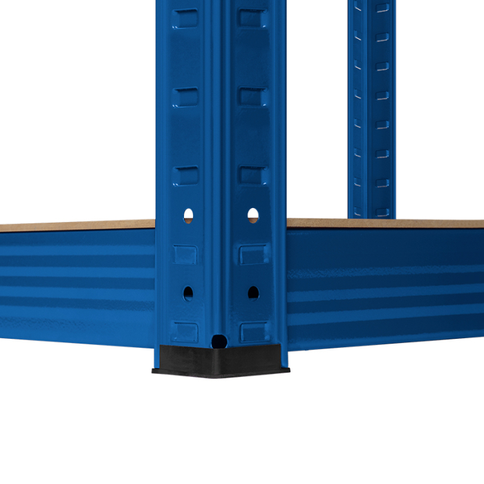 RAFT METALIC 5 POLITE 750K MDF 180X90X40 ALBASTRU REBEL [9]