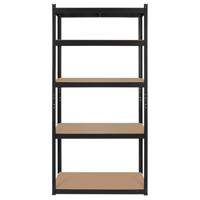 RAFT METALIC 5 POLITE 750KG MDF 180X90X40 NEGRU REBEL [4]