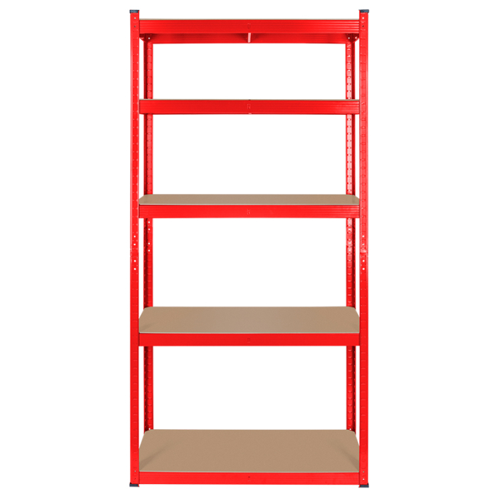 RAFT METALIC 5 POLITE 750KG MDF 180X90X40 ROSU REBEL [4]
