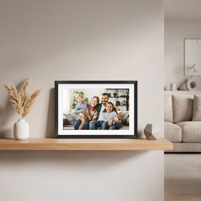 RAMA FOTO DIGITALA WIFI 10.1 FRAMEO AMBILIGHT KRUGER&MA [8]