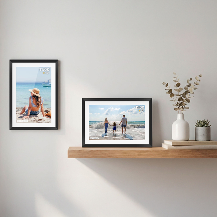 RAMA FOTO DIGITALA WIFI 10.1 FRAMEO AMBILIGHT KRUGER&MA [9]