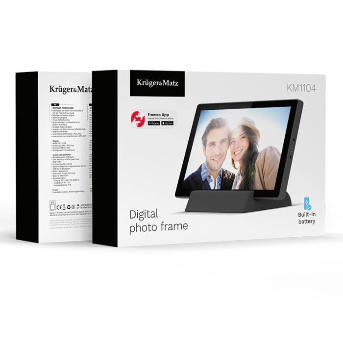 RAMA FOTO DIGITALA WIFI 10.1 FRAMEO KRUGER&MATZ [13]