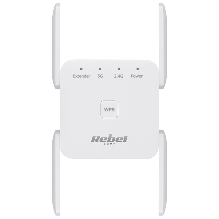 RANGE EXTENDER REPEATER DUAL BAND 300MBPS REBEL [6]
