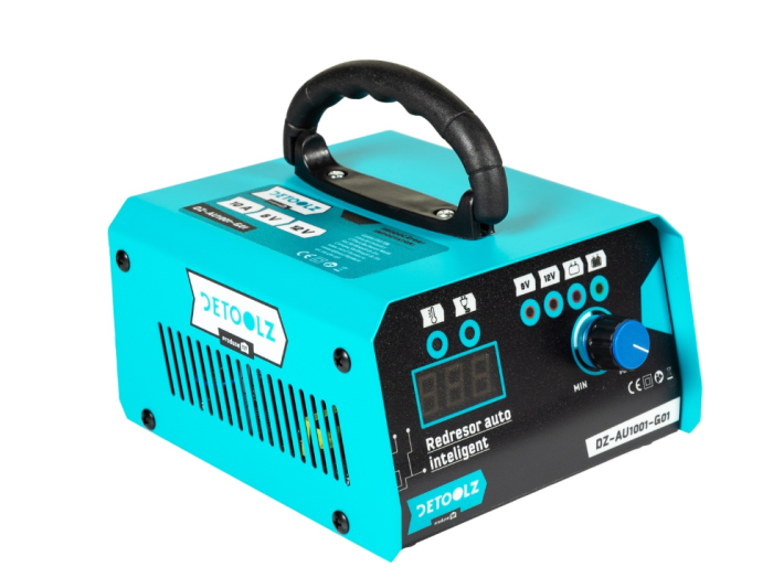 Redresor auto Detoolz, 120W 6V-12V 10A 10-150Ah CM [3]