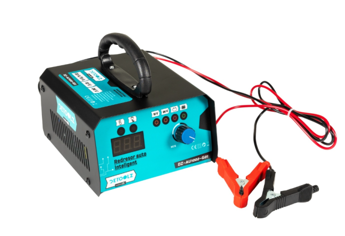 Redresor auto Detoolz, 120W 6V-12V 10A 10-150Ah CM [5]