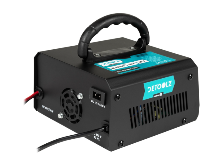 Redresor auto Detoolz, 360W 12V-24V, 15A-20A 10-400Ah CM [4]