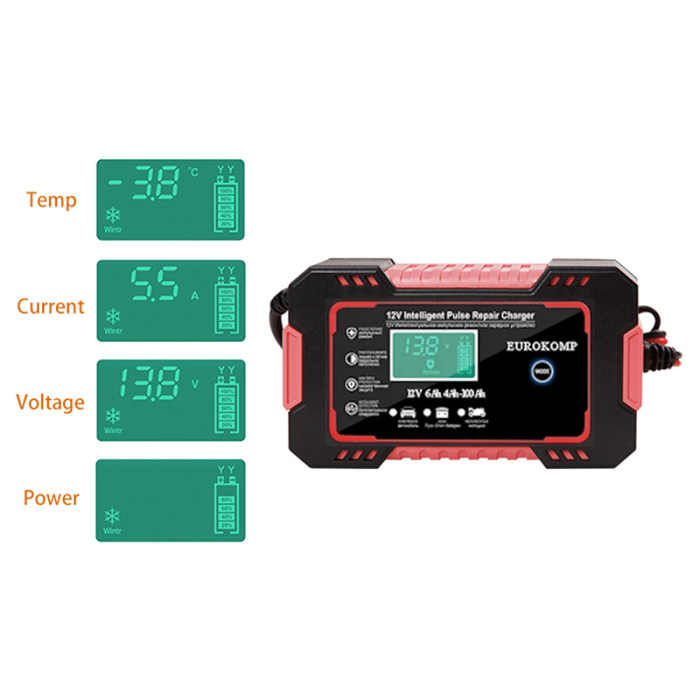 REDRESOR AUTOMAT BATERIE AUTO 12V 6A [5]