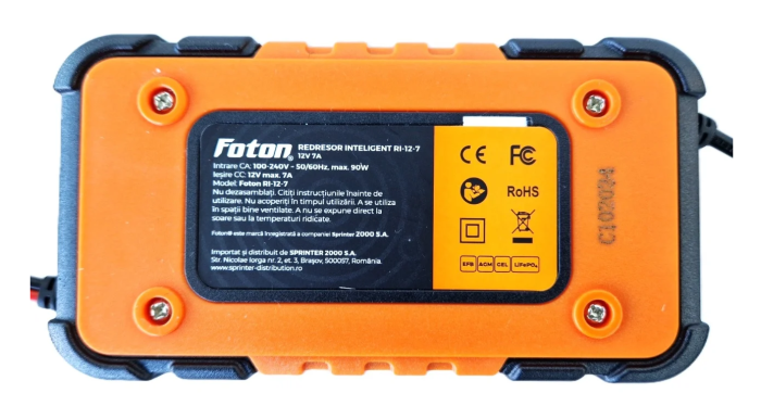 Redresor inteligent Foton RI-12-7 cu desulfatare [2]
