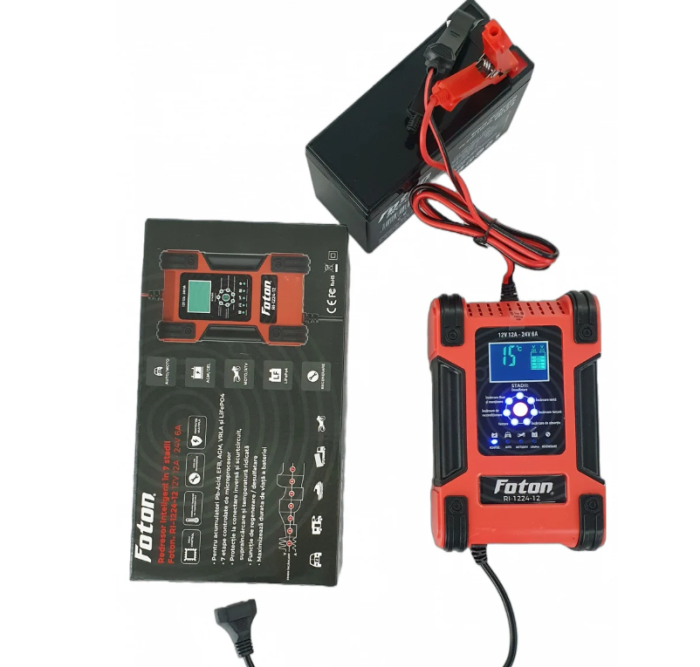 Redresor inteligent Foton RI-1224-12 cu desulfatare [4]