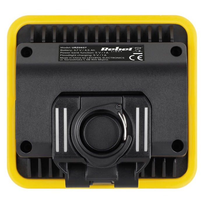 REFLECTOR 10W CU ACUMULATOR 3.7V 4.5AH REBEL [3]
