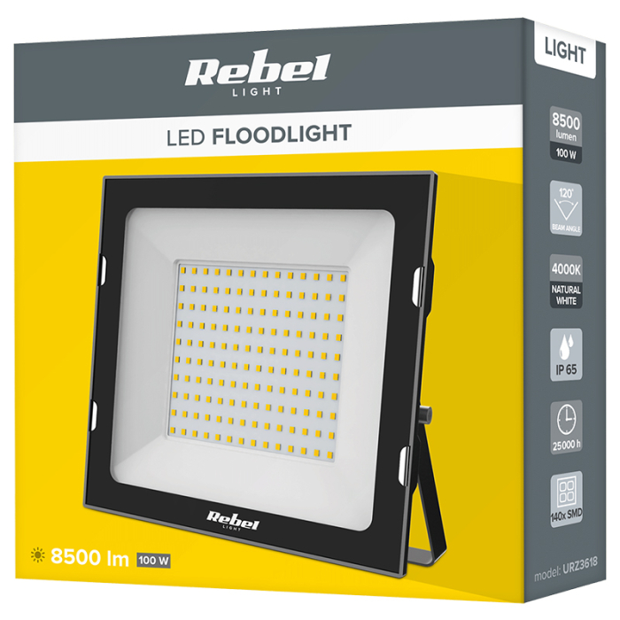 REFLECTOR LED 100W 4000K 230V REBEL [4]
