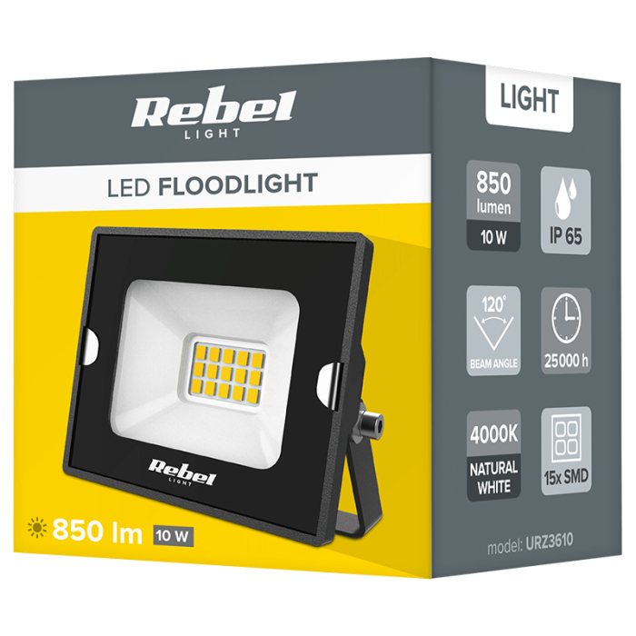 REFLECTOR LED 10W 4000K 230V REBEL [4]