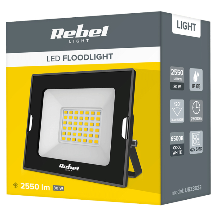 REFLECTOR LED 30W 6500K 230V REBEL [4]