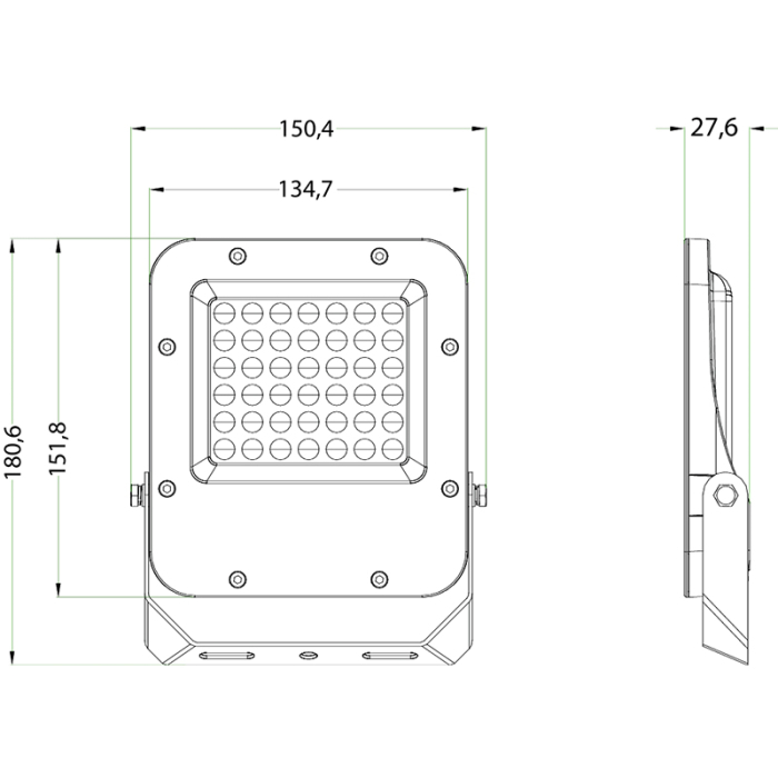 REFLECTOR LED IC 30W 2700K NIGHT PRO 30 [4]