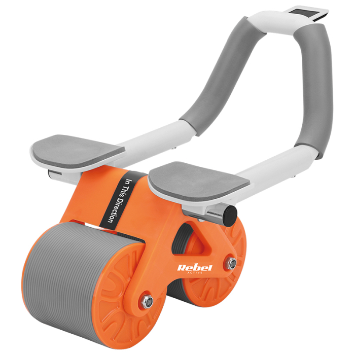 ROATA ABDOMINALA CRONOMENTRU AB WHEEL PORTOCALIE REBEL [3]