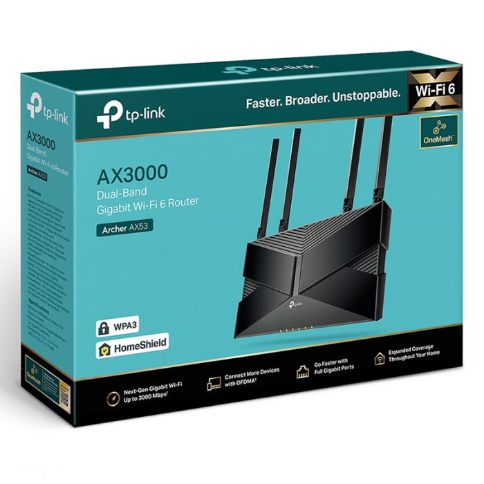 ROUTER 4 PORTURI GIGABIT WI-FI 6 AX3000 TP-LINK [5]