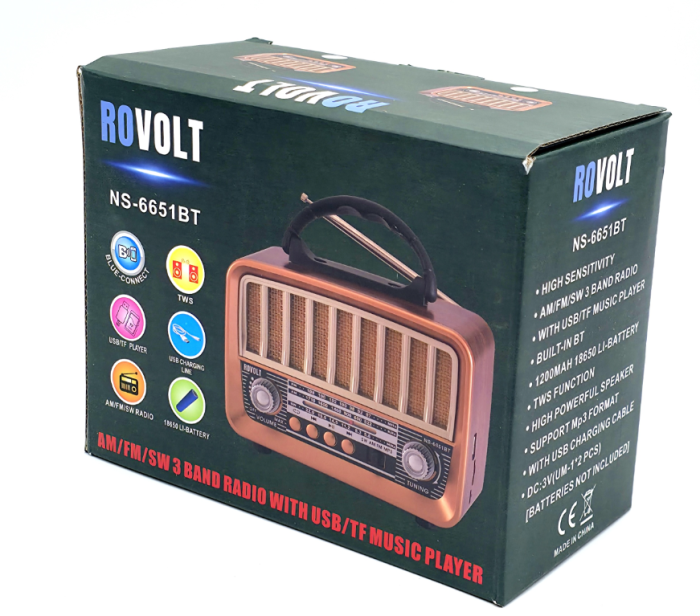 ROVOLT RADIO NS - 6651BT [4]