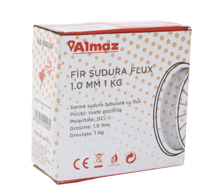 Sarma de sudura Almaz, cu flux, Ø1.0mm, greutate 1 Kg [2]