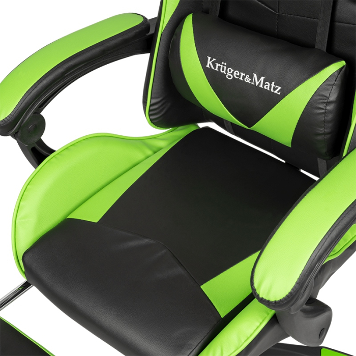 SCAUN GAMING GX-150 VERDE KRUGER&MATZ [9]