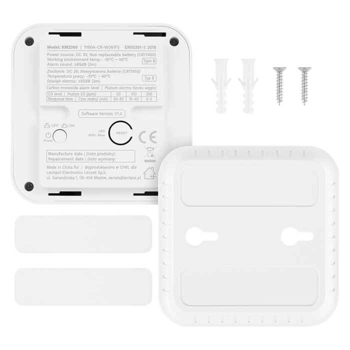 SENZOR MONOXID DE CARBON CONNECT S10 TUYA KRUGER&MATZ [7]