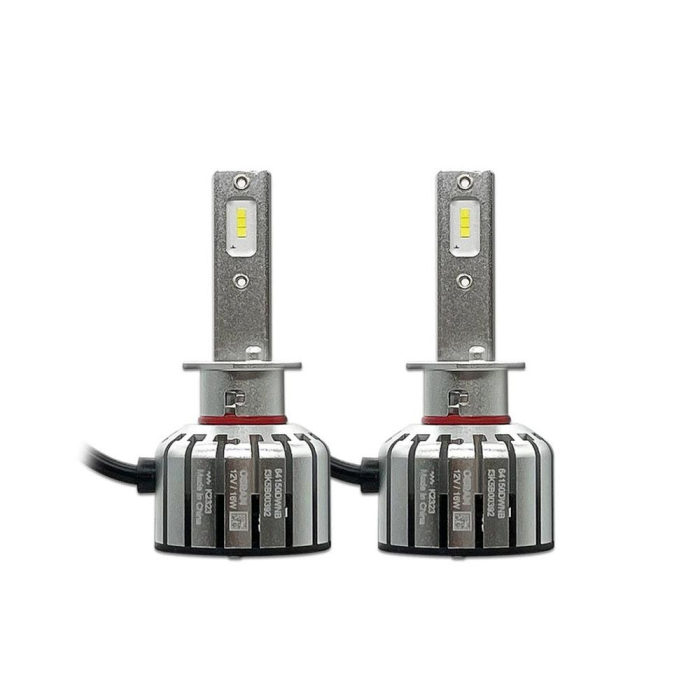 SET 2 BECURI NIGHT BREAKER LED H1 OMOLOGARE RAR OSRAM [2]
