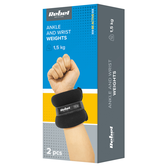SET 2 GREUTATI INCHEIETURA 2X1.5KG REBEL ACTIVE [6]