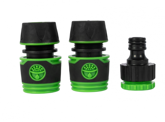 Set 3 conectori furtun 1/2" – Micul Fermier MF-IR3010-G01 [1]