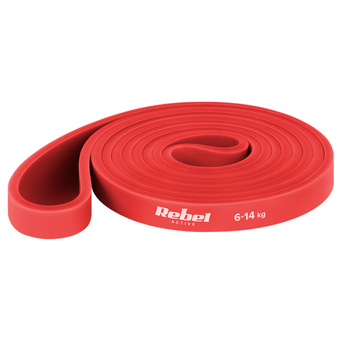 SET 4 BENZI ELASTICE LATEX POWER BAND 4-32KG REBELACTIV [5]