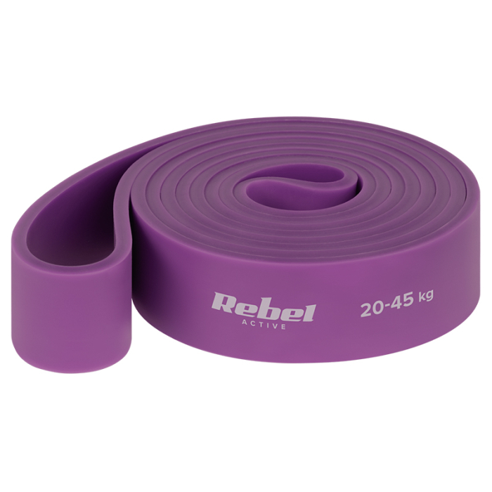 SET 4 BENZI ELASTICE LATEX POWER BAND 4-32KG REBELACTIV [7]